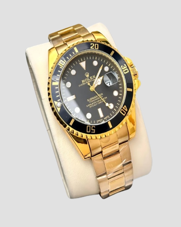 Gold Rolex Submariner date