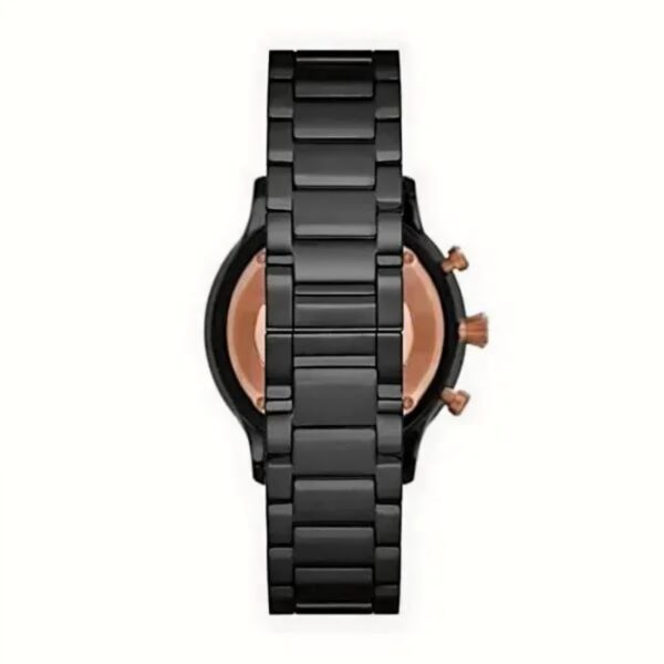 Emporio Armani Giovanni Analog Black Dial stylish watch.